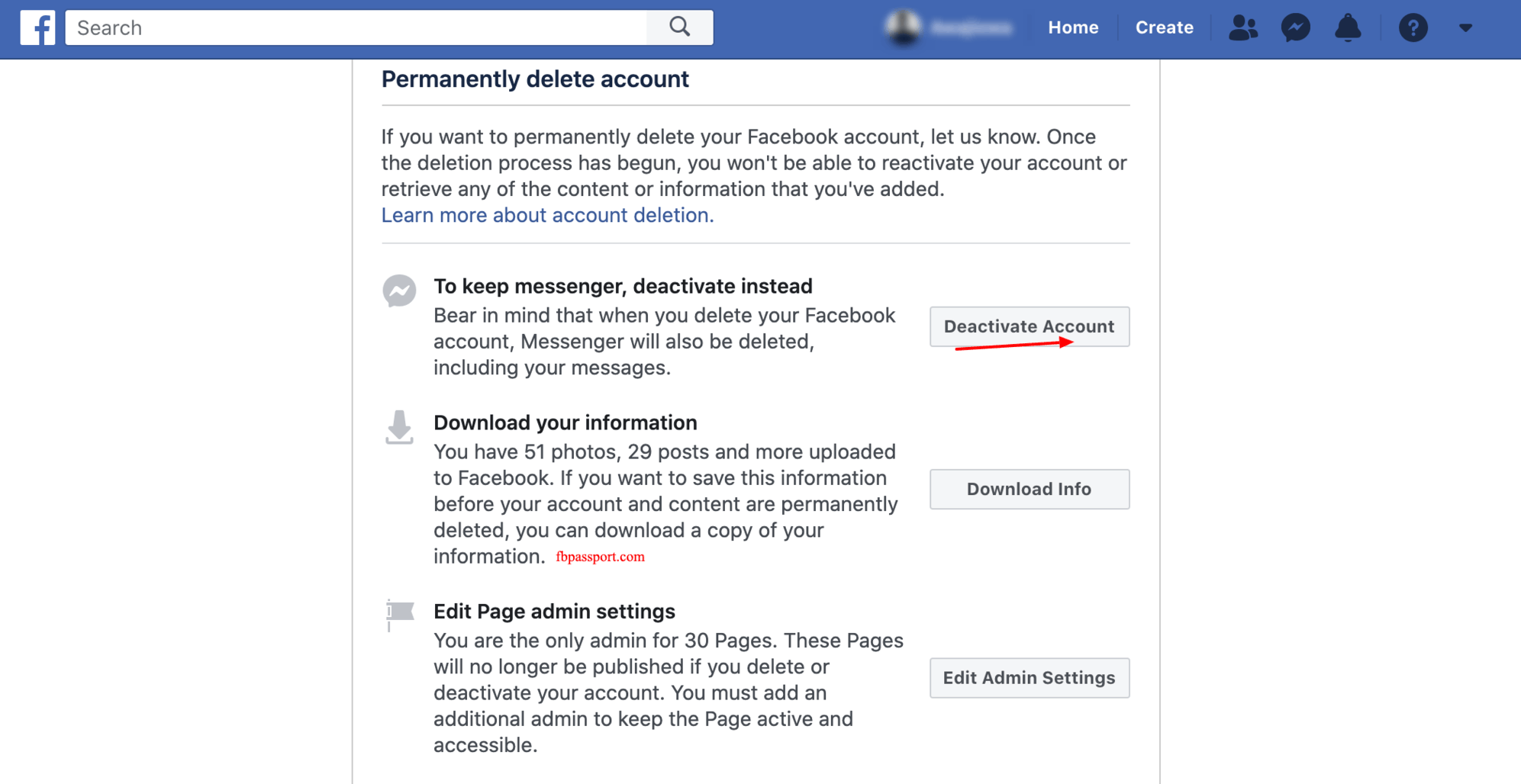 Delete My Facebook Account Now How to delete (or Deactivate)