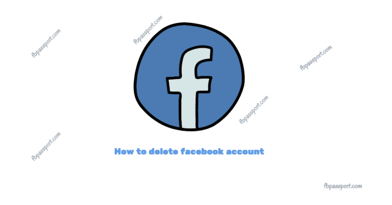 delete facebook account now