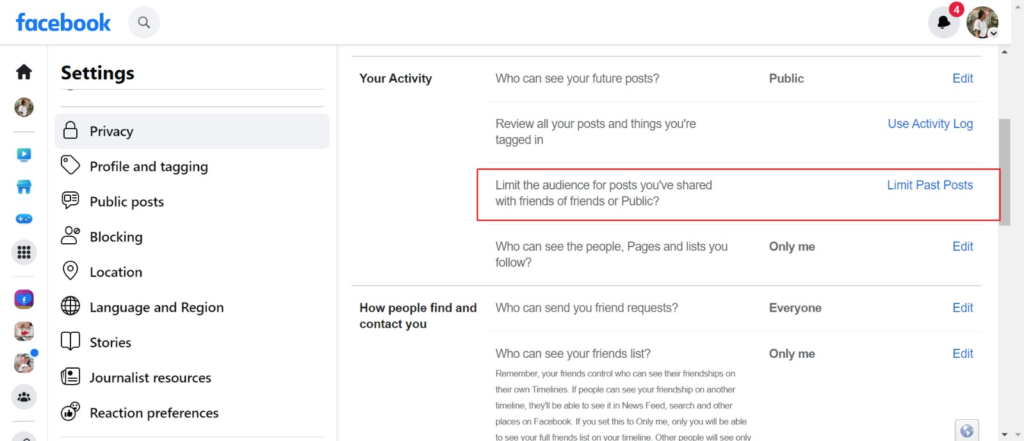  Settings Privacy Facebook